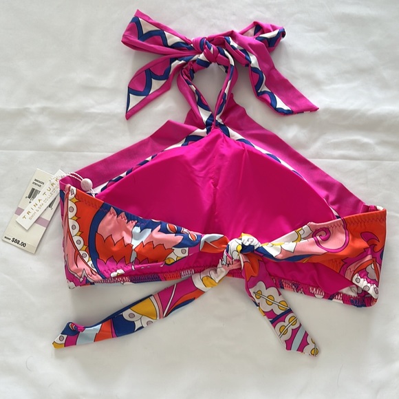 Trina Turk Sevilla High Neck Halter Bikini Top - Picture 8 of 13